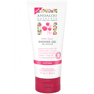 Andalou Naturals 1000 Roses Soothing Shower Gel