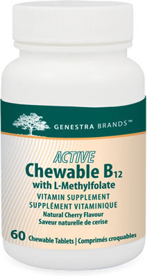 Genestra Active Chewable B12 with L- Methylfolate