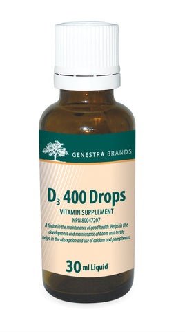 Genestra D3 400 Drops