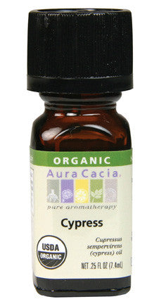 Aura Cacia Cypress Organic Essential Oil