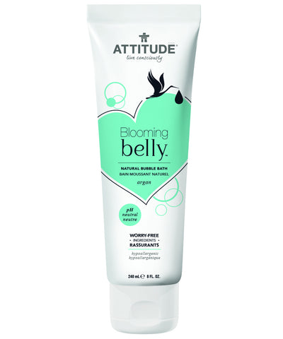 Attitude Blooming Belly Natural Bubble Bath - Argan