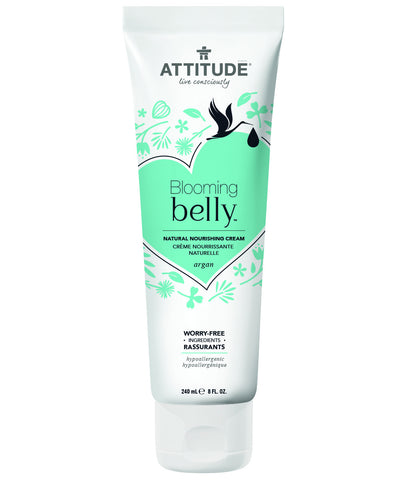 Attitude Blooming Belly Natural Nourishing Cream Argan