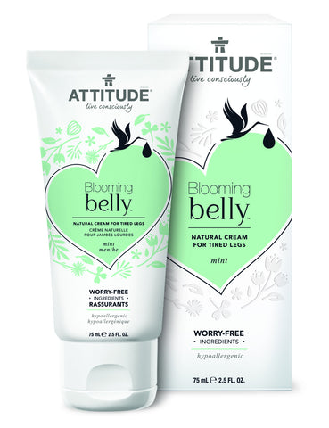 Attitude Blooming Belly Natural Cream for Tired Legs