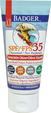 Badger Balm SPF 35 Sport Sunscreen Cream
