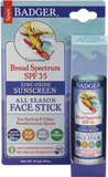 Badger Balm SPF 35 All Season Face Stick Sunscreen