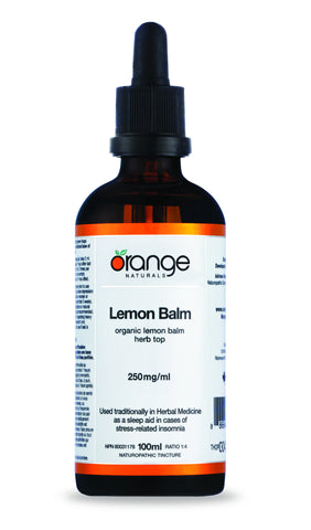 Orange Naturals Lemon Balm Tincture