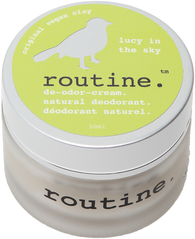 Routine Natural Deodorant Cream in Lucy in the Sky Scent