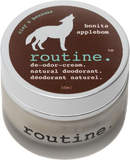 Routine Natural Deodorant Cream in Bonita Appleborn Scent