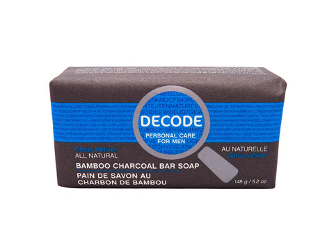 Decode Cleansing Bar - Citrus Vetiver