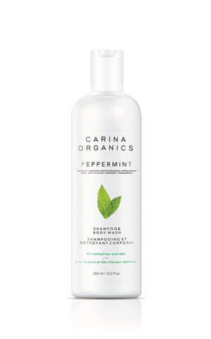 Carina Organics Peppermint Shampoo & Body Wash