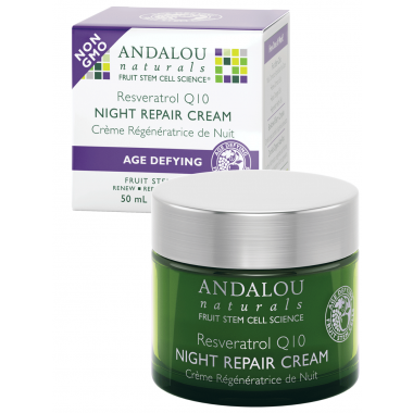 Andalou Naturals Resveratrol Q10 Night Repair Cream