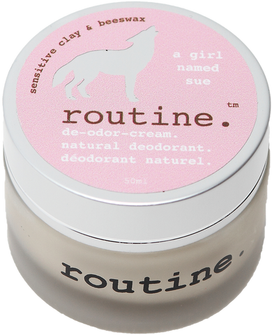 Routine Natural Deodorant Cream in A Girl Named Sue