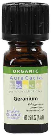 Aura Cacia Geranium Organic Essential Oil