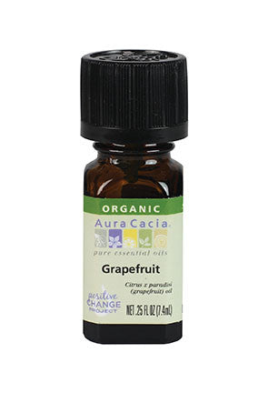 Aura Cacia Grapefruit Organic Essential Oil