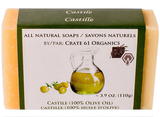 Crate 61 Organics Inc. Castille Soap (100% Olive Oil)
