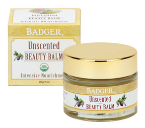Badger Balm Unscented Beauty Balm For Sensitive Skin