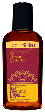 Desert Essence Moringa, Jojoba & Rose Oil
