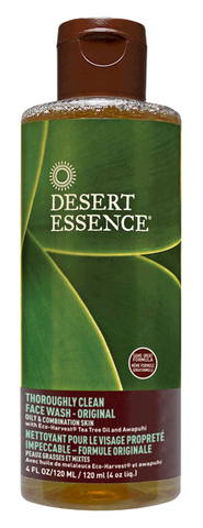 Desert Essence Thoroughly Clean Face Wash - Travel Size