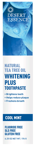 Desert Essence Whitening Plus Tea Tree Toothpaste