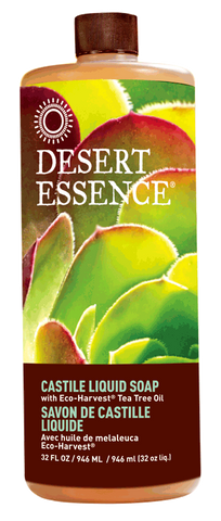 Desert Essence Tea Tree Oil Castille Soap - Refill