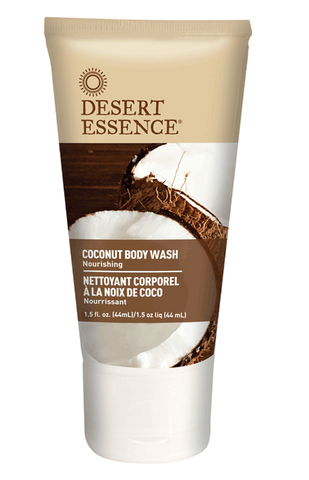 Desert Essence Coconut Body Wash Travel Size