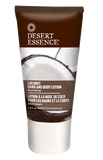 Desert Essence Coconut Hand & Body Lotion Travel Size