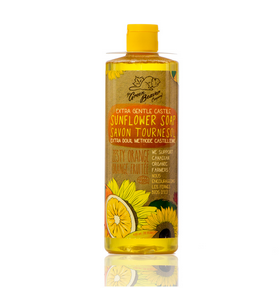 Green Beaver Sunflower Castille Zesty Orange Liquid Soap