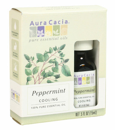 Aura Cacia Boxed Essential Oil- Peppermint