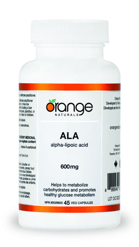 Orange Naturals ALA 600 mg
