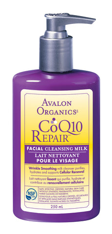 Avalon Organics CoQ10 Repair Facial Cleansing Milk