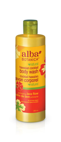Alba Botanica Exfoliating Lava Flow Body Wash