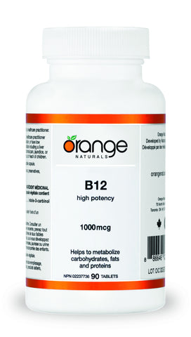 Orange Naturals B12 1000 mcg