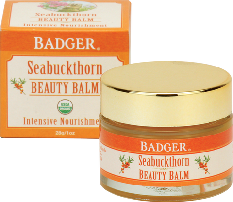 Badger Balm Seabuckthorn Beauty Balm For Dry Skin