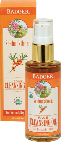 Badger Balm Seabuckthorn Cleansing Oil For Dry Skin