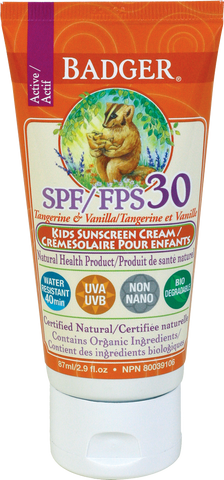 Badger Balm SPF 30 Kids Sunscreen Cream