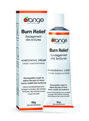 Orange Naturals Homeopathic Cream For Burn Relief