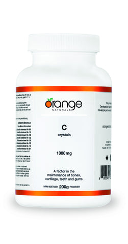 Orange Naturals C Crystals 1000 mg