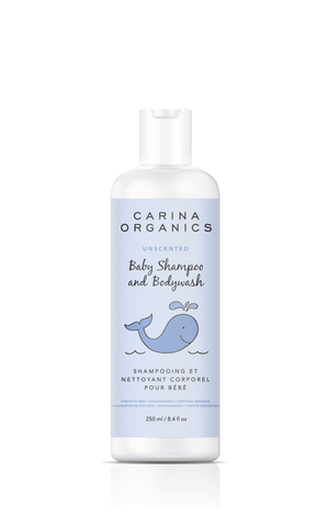 Carina Organics Unscented Baby Shampoo & Body Wash