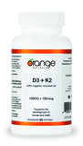 Orange Naturals D3 + K2 softgels