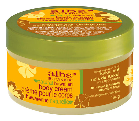 Alba Botanica Moisturizing Kukui Nut Body Cream