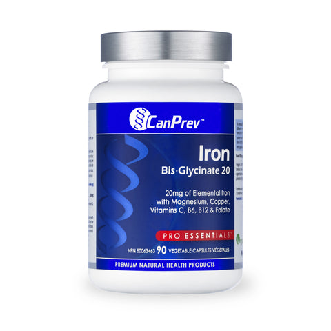 CanPrev Iron Bis-Glycinate 20