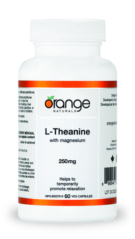Orange Naturals L-Theanine 250 mg