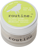 Routine Natural Deodorant Cream in Lucy in the Sky Scent