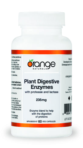 Orange Naturals Plant Digestive Enzymes