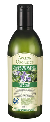 Avalon Organics Rosemary Bath & Shower Gel