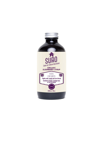 SURO Organic Elderberry Syrup for KIDS