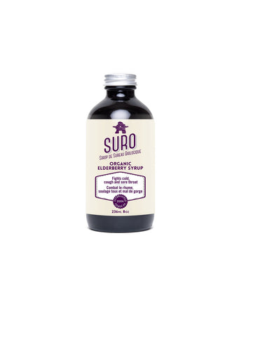 SURO Organic Elderberry Syrup 236 ml