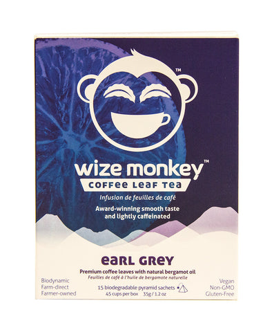 Wize Monkey Coffee Leaf Tea Earl Grey