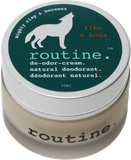 Routine Natural Deodorant Cream in Like a Boss Scent