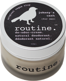 Routine Natural Deodorant Cream in Johnny's Cash Scent